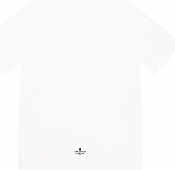Short Black L T-shirt Neck White Round S M and Face XL Sleeve Undercover 1001
